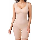 BRABIC Waist Trainer Shapewear Bodysuits for Women Tummy Control Seamless Full Low Back Faja Body Shaper Butt Lifter