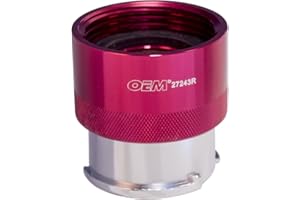 OEMTOOLS 27243R Radiator Adapter for Use with Ford, Jaguar, Pontiac, Range Rover, Saab, Universal Adapter for Cooling System Pressure Tester, Radiator Fitting