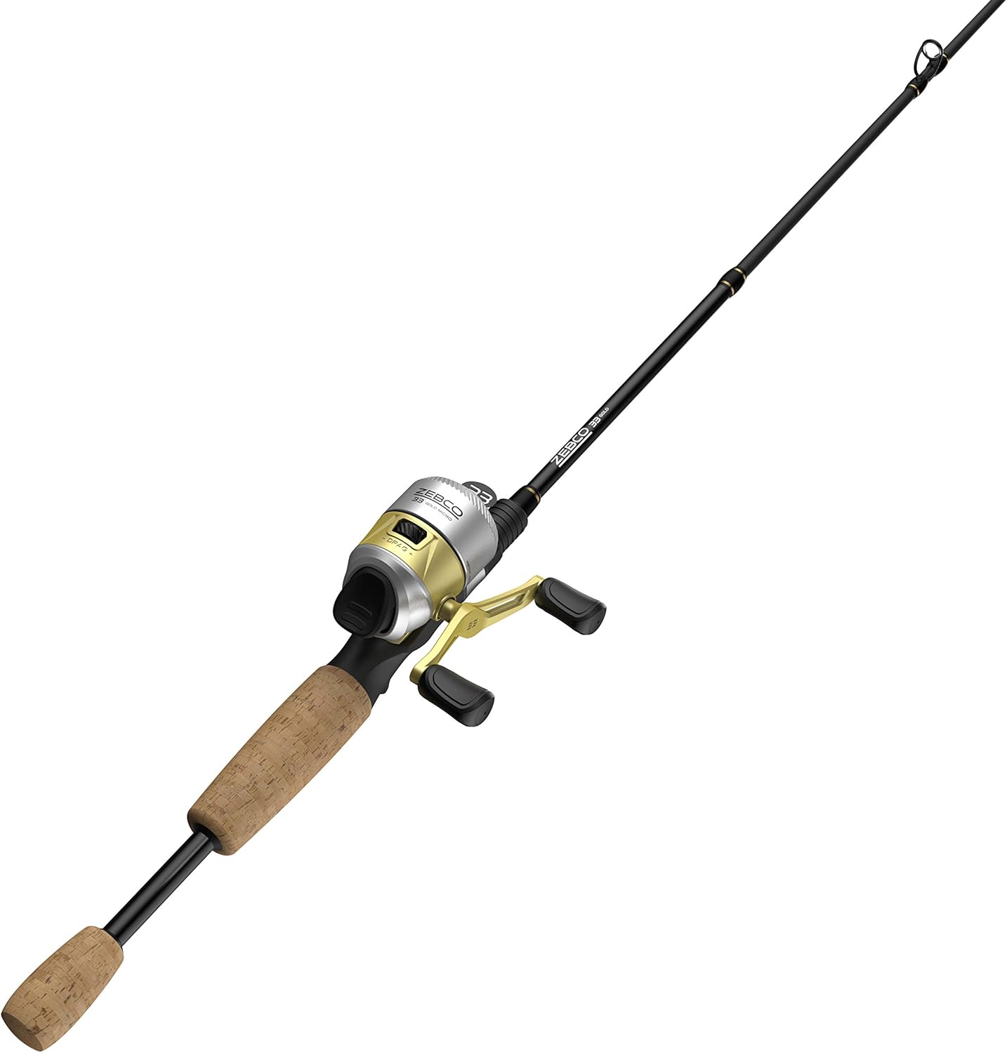 zebco spincast combo silver