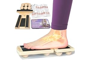 Evomake Ankle Foot Strengthener - Foot Balance Board for Plantar Fasciitis, Foot Stretcher, Sprained Ankle Recovery, Stabilit
