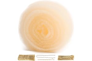 YGQQOY Hair Filler for Updo, Hair Padding, Hair Sponge for Updo, Hair Bumps for Volume Insert, Blonde