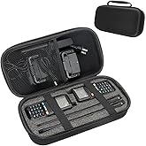 BAOFENG Walkie Talkie Case Holder Handheld Ham Radios Hard Storage Carrying Case Compatible 5RM UV-5RM AR-5RM K5PLUS UV-9R PRO UV-21R GM21 And Radio Accessories(Bag Only)