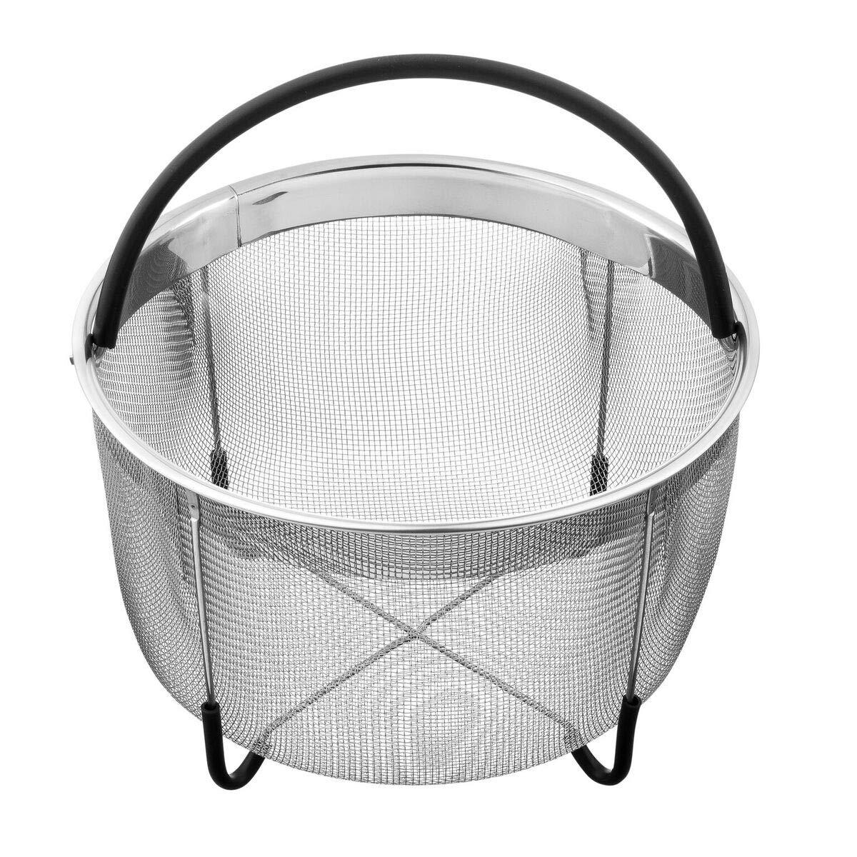 Mesh Steamer Basket for Instant Pot 6 Quart Pressure Cooker + StayCool