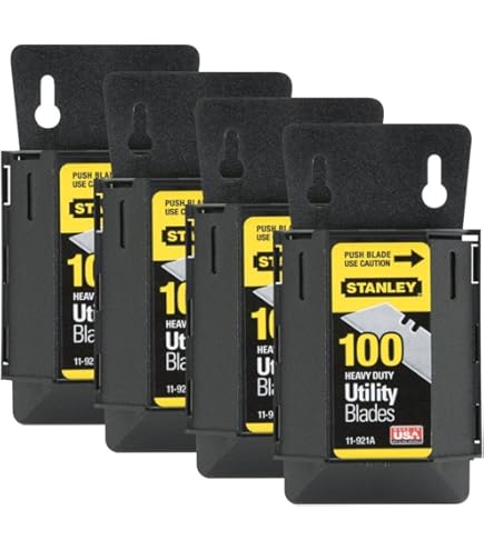 Amazon.com: Stanley 11921A Wall Mount Utility Knife Blade