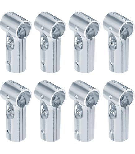 Lot De 4 Connecteurs De Tuyau, Raccords De Serrage En Métal, Pour