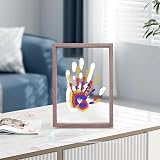 Cherry Cheers Family Handprint Kit Wooden Frame Non-Toxic Paints Transparent view 2