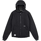 TRUEWERK M3 Woobie Hoodie, Mid-Weight Men's Coat with Hood, Moisture Wicking, Water Resistant, Work Jacket with 4-Way Stretch