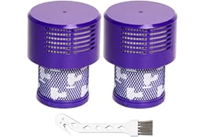 2 Pack HEPA Replacement for Dyson V10 Filter Cyclone Series, Animal, Absolute, Total Clean, SV12 Vacuum Cleaner, Compatible w