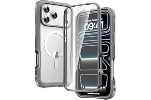 Diaclara Magnetic Designed for iPhone 17 Pro Max Case Full Body Bumper,[Compatible with MagSafe] Military Drop Proof Cover wi
