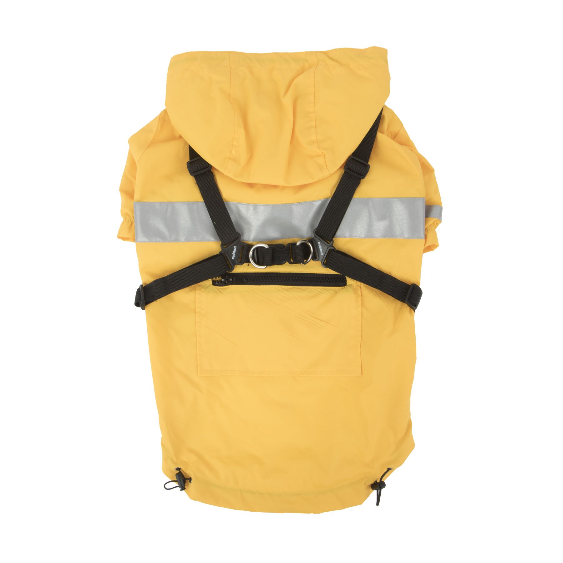 Puppia PLRA-JM9320-YE-M Yellow Wilderness Pet-Coats, MEDIUM