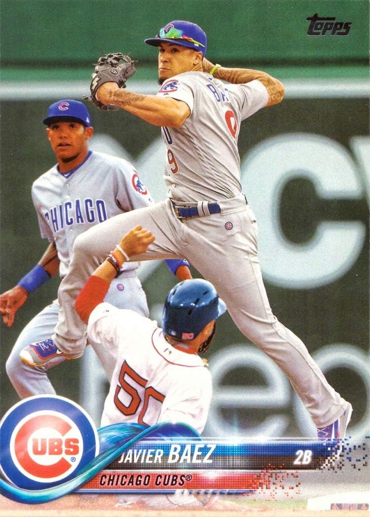 Amazon 2018 Topps 265 Javier Baez Baseball Card Collectibles 