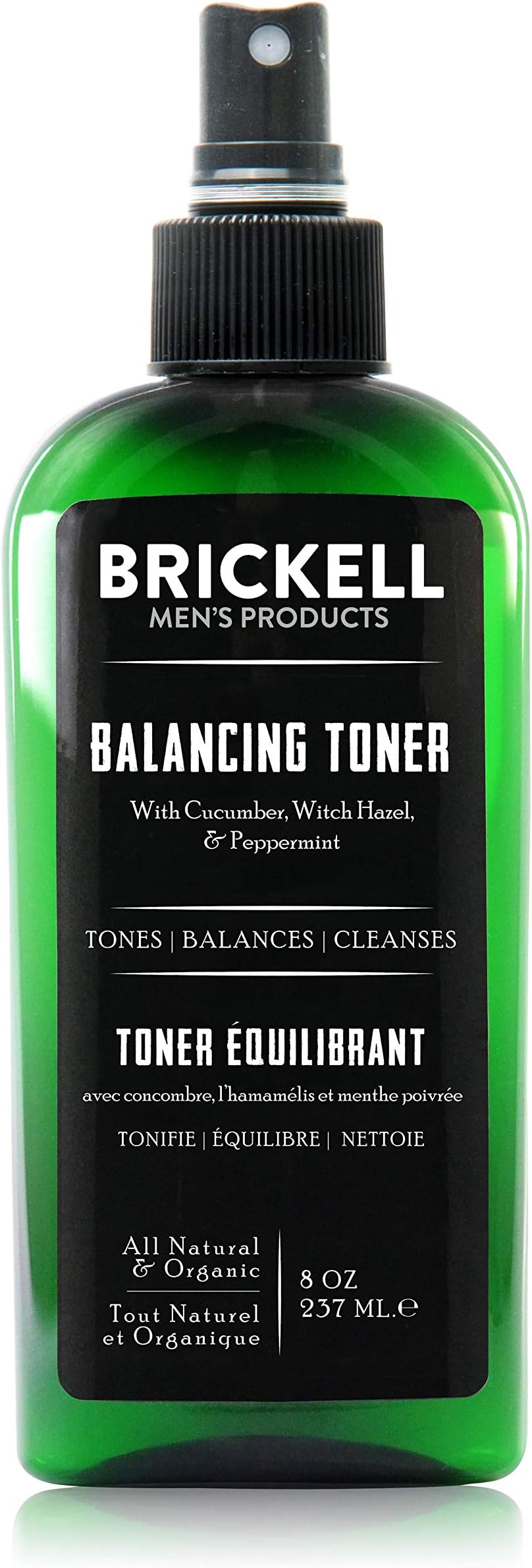 Brickell Men's Balancing Toner - Natural & Organic