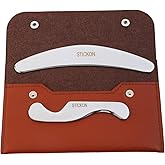 STICKON Gua Sha Stainless Steel 2 Pack Metal Muscle Scraper Tools Set, Scraping Massage Tools Scraper Physical Therapy IASTM Tools Great Soft Tissue Mobilization Tool(STICKON-36)