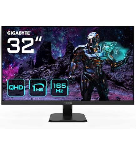 GIGABYTE M32Q KVM有WQHD 165Hz ゲーミングディスプレイ Amazon.co.jp: GIGABYTE M27Q X 27