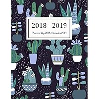 Planner July 2018-December 2019: Two Year - Daily Weekly Monthly Calendar Planner | 18 Months July 2018 to December 2019 For Academic Agenda Schedule ... (Academic Planner 2018-2019) (Volume 10)