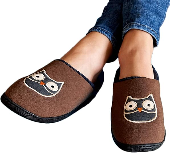 Amazon [ヨギボー] Room Shoes Animal ルームシューズ アニマル Lサイズ Owl