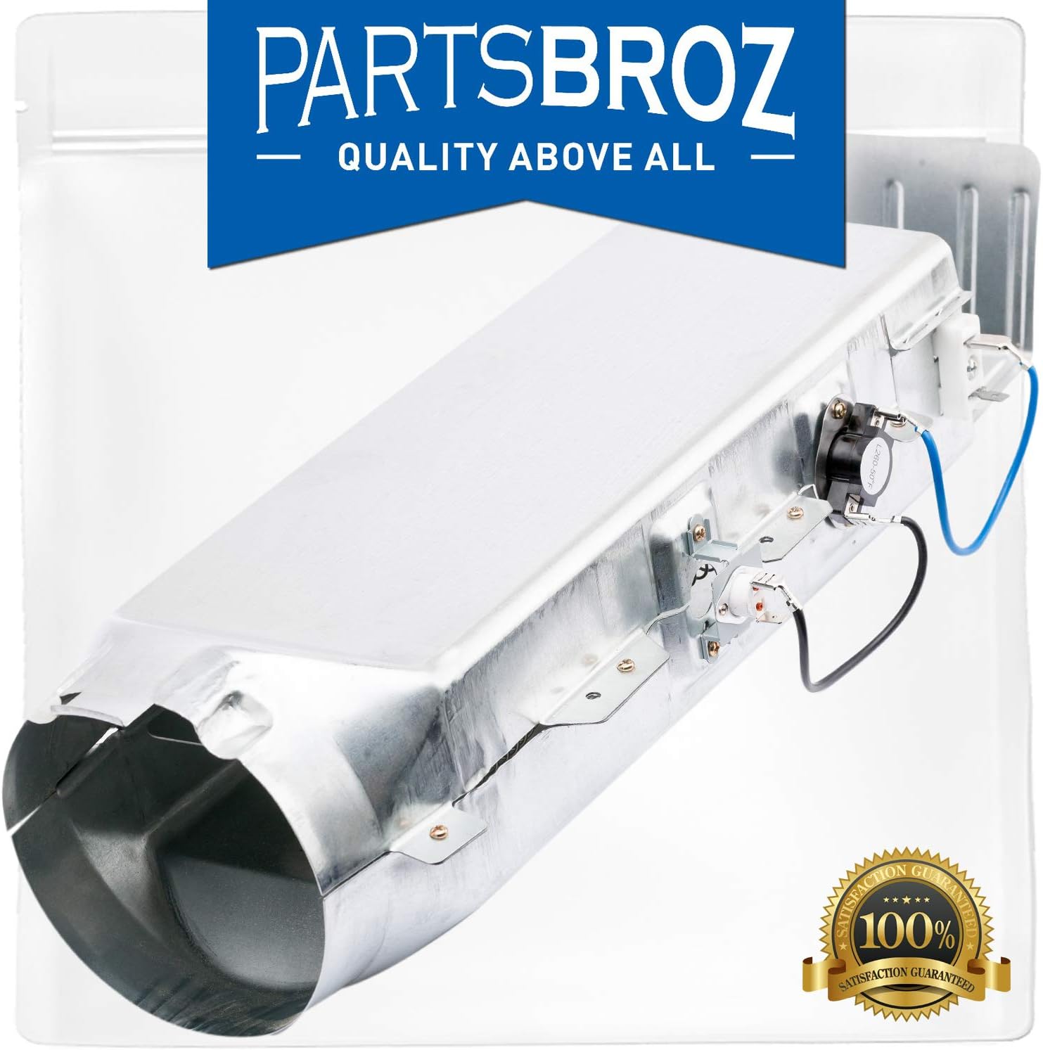DC97-14486A Dryer Heating Element Assembly for Samsung & Kenmore Dryers by PartsBroz - Replaces Part Numbers AP4342351, DC97-14486D, DC97-08891A, PS4220205