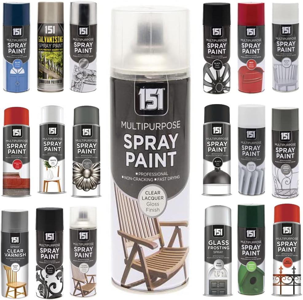 Classic Signature 400ml Multi Purpose Clear Lacquer Spray Paint Aerosol