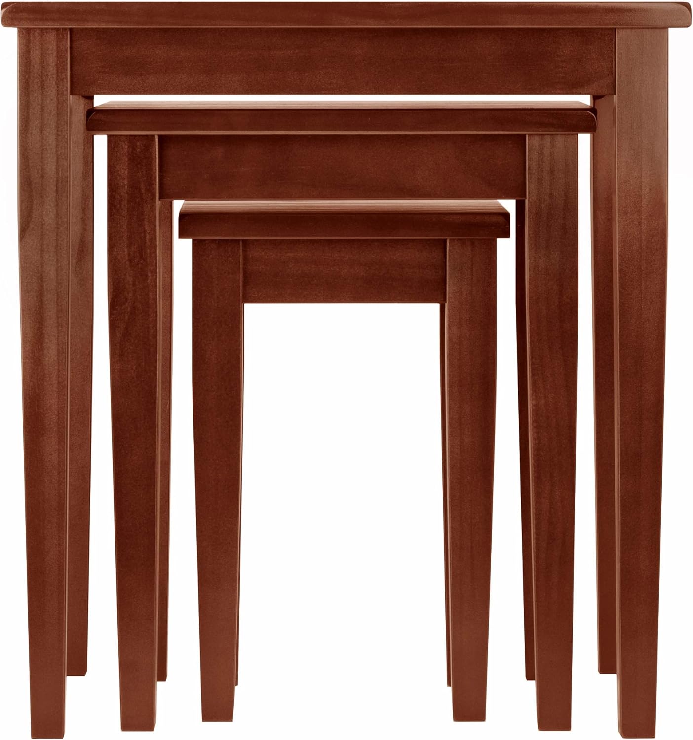Winsome Wood Regalia Accent Table, Walnut: Furniture & Decor