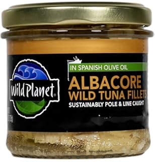 Wild Planet, Albacore Fillets in Spanish Olive Oil, 4.5-Ounce Jar