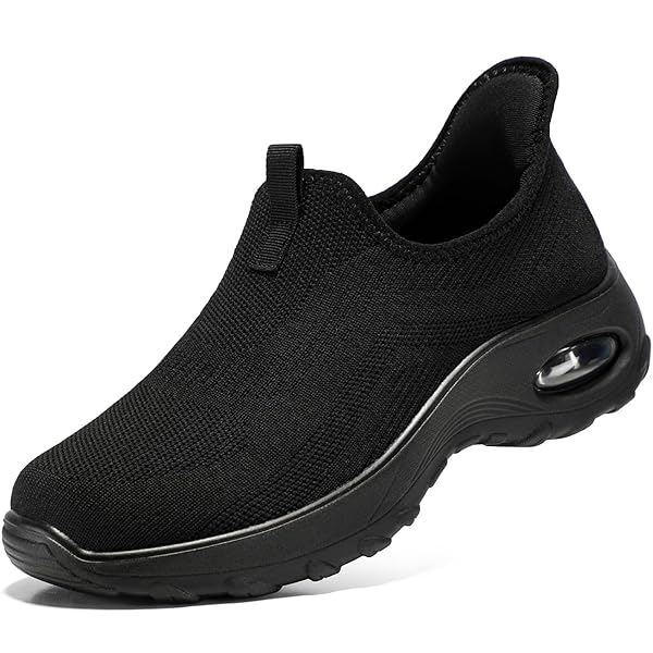 Ladies Slip On Shoes STQ Trainers For Women Slip On Shoes Comfort