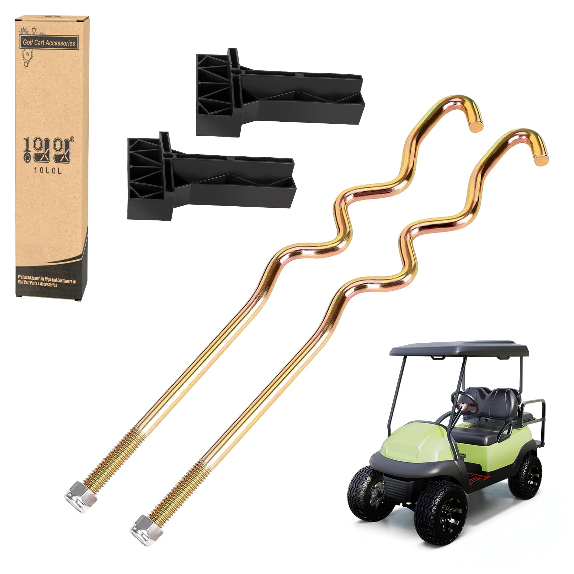 Photo 1 of 10L0L Professional Grade Battery Hold Down - Club Car Precedent 2008.5-up 48V, Quick Install, 1-Year Warranty