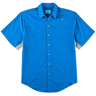 Chemise De Pêche à Carreaux Reel Legends Mariner II – Manches Courtes, Ventilée, Taille XXL, Homme