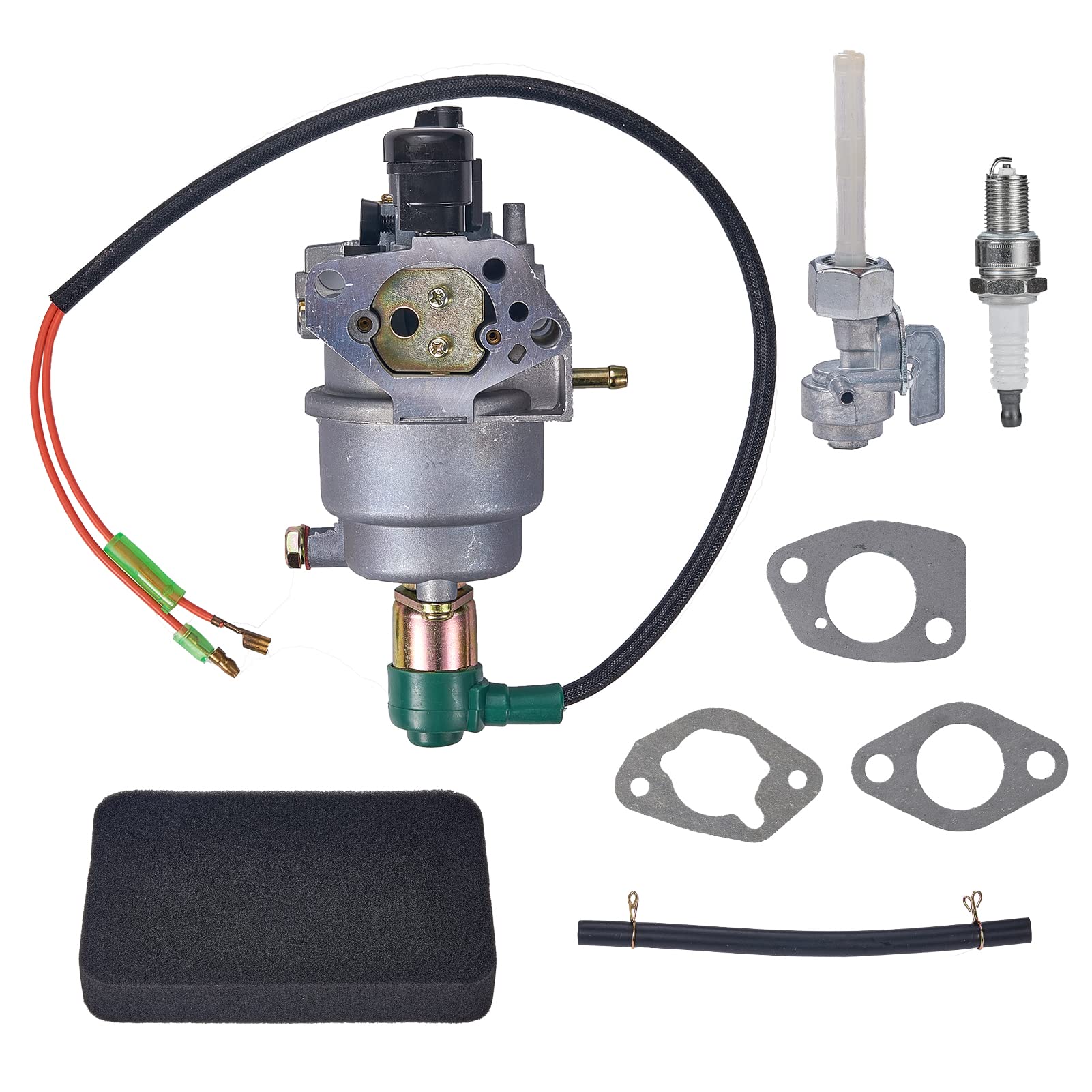 Photo 1 of Mikatesi EB3500 EB5000X Carburetor Kit for Honda EB6500X EB6500SX EM5000SX EW171 EB3500X EB3800X EM3500X EM3500SX EM3800SX EW140 Generator Engine Replace 16100-ZE3-704 16100-ZE3-F12