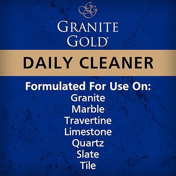 GRANITE GOLD DAILY CLEANER FOR GRANITE, MARBLE & OTHER NATURAL STONE & QUARTZ SURFACES, 32 OUNCES
