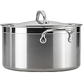 Hestan - ProBond Collection - Professional Clad Stainless Steel Stock Pot, Induction Cooktop Compatible, 8 Quart