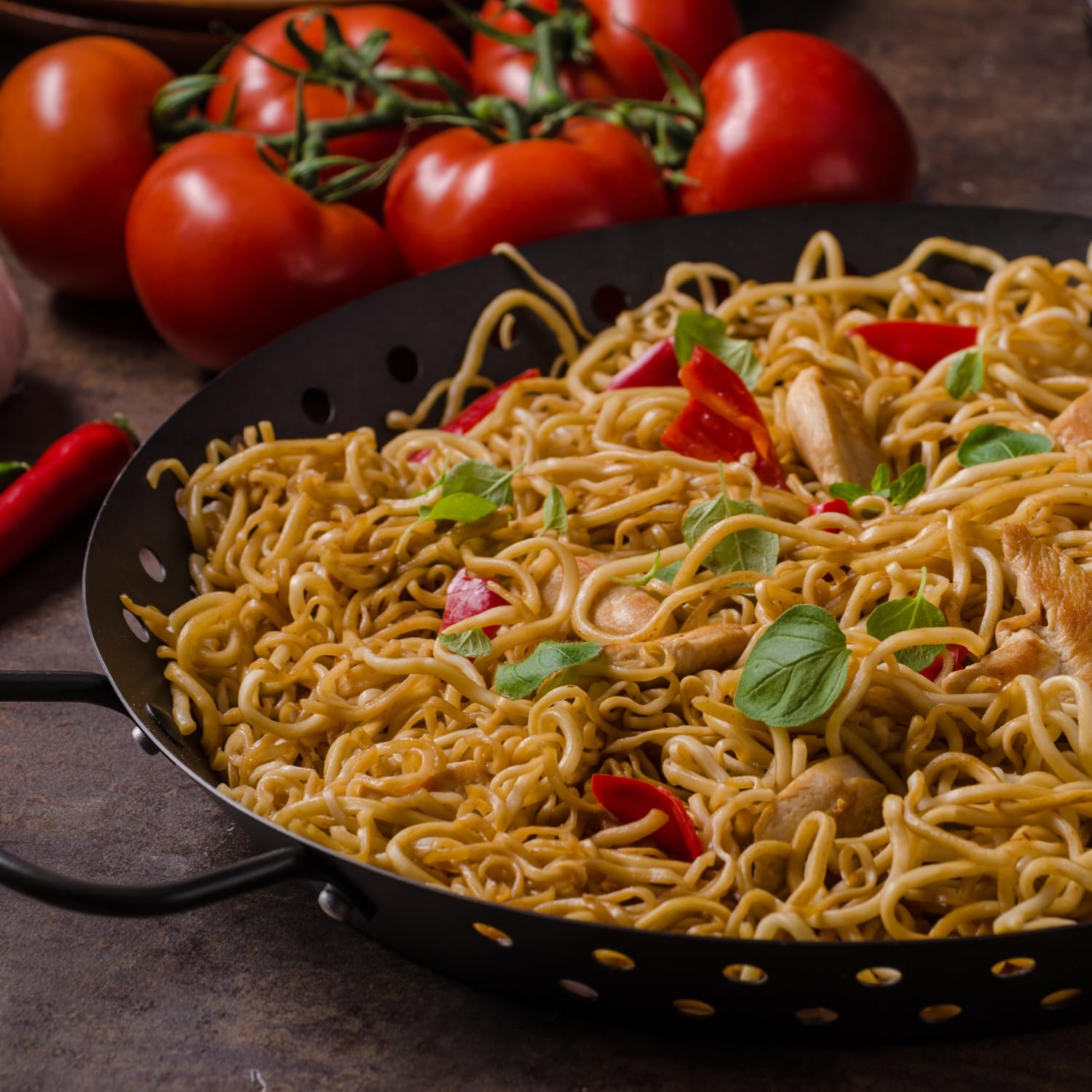 HELLO PHO WOK Instantreisnudeln, Knoblauch, Zwiebel - 1 x 76 g 3