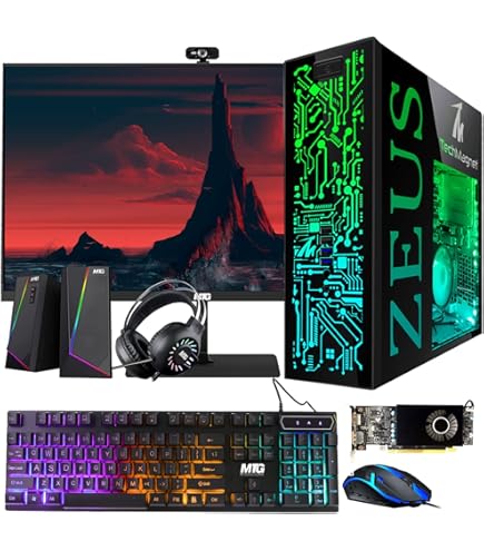 Amazon.com: TechMagnet Gaming Desktop PC, Intel i7 6th Gen, Zeus