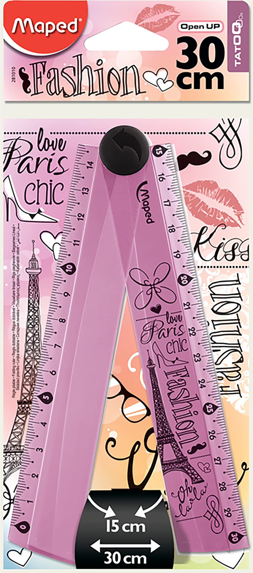 Maped 281010 - Folding ruler - random colors
