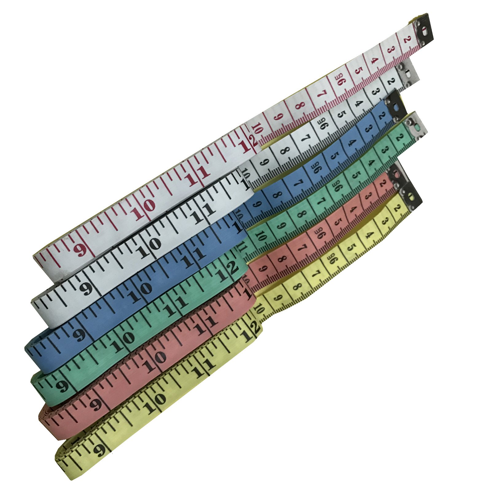 6pcs Tape Measures 60Inch/150cm Soft Cloth Measuring Tape Weight Loss
