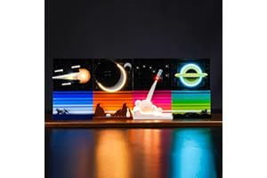 BrickBling LED Lights Compatible with Lego Tales of The Space Age, Creative Light Kit Compatible with Lego 21340 (Lights Only, No Model)
