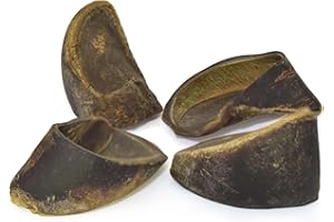 SUPER CAN BULLYSTICKS SUPERCAN Cow Hooves Dog Treats. No Rawhide Beef Stick Chews for Puppies, Adult and Senior Dogs. 100% Natural Dog Toys. Fully Digestible Dog Treat Training Rewards. Supercan Made.