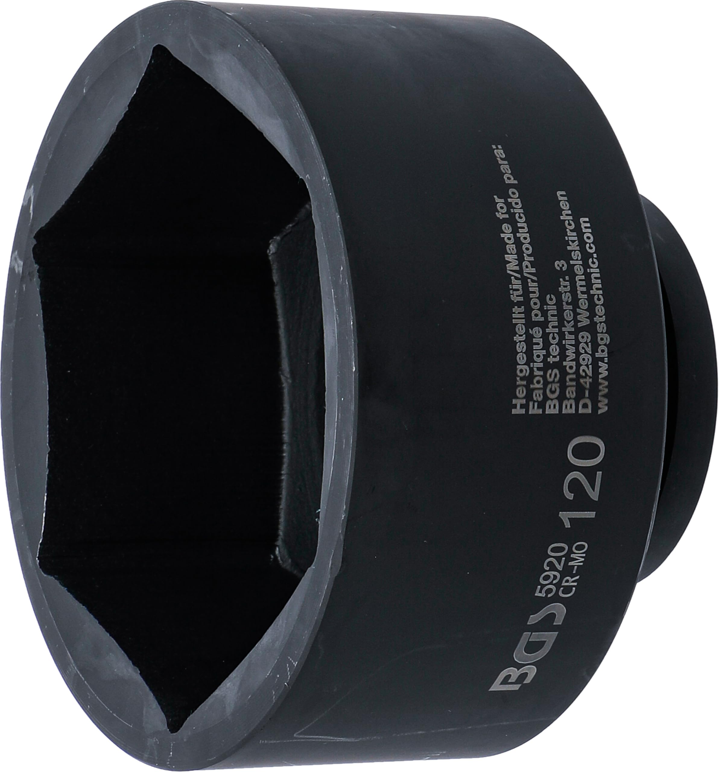 BGS 5920 | Impact Socket, Hexagon | 25 mm (1") Drive | 120 mm