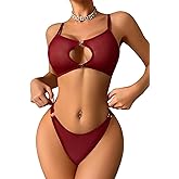 Avidlove Mesh Lingerie Set for Women Cut Out Sexy Bra and Panty Sets 2 Piece Sheer Lingerie