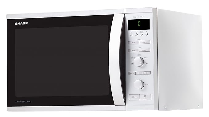 Sharp R941INW - Microondas, 1050 watts, color plateado: Amazon.es ...