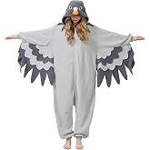 YUTCOTC Adult Pigeon Onesie Costume Pajamas,animal birds Onesie Pajamas,Christmas Halloween Pigeon Onesie Pajamas
