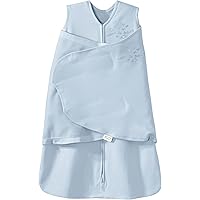 Halo 100% Cotton Sleepsack Swaddle Wearable Blanket, Baby Blue, Small