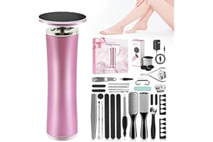 TAOMAND Electric Foot Callus Remover with 36 in 1 Pedicure Kit | Adjustable Speed | Up to 800 RPM | 60 Pcs Sandpaper Discs | Professional Electric Callus Remover for Feet for Dead Skin and Calluses