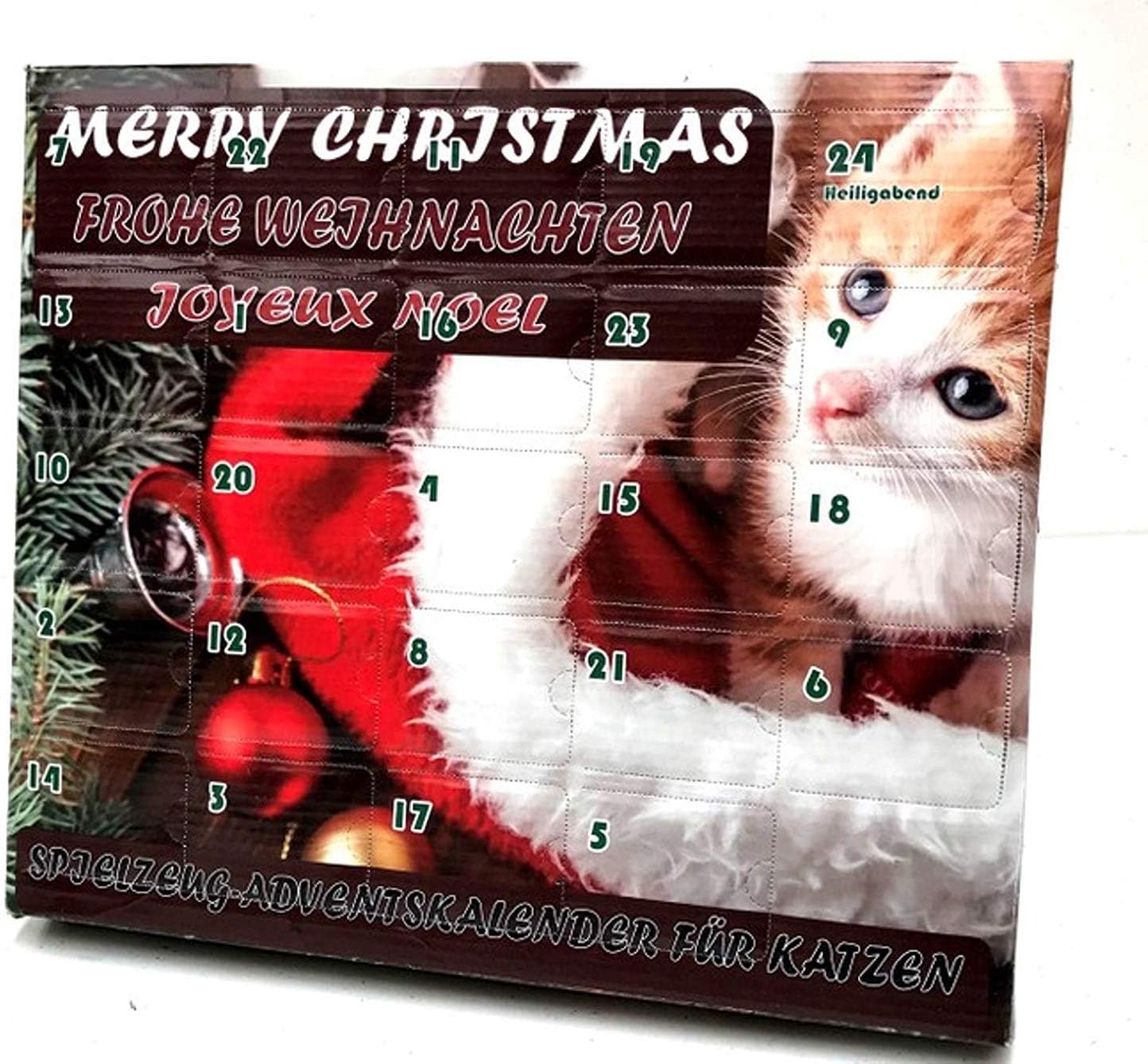 Advent Calendar For Cats Amazon co uk Pet Supplies