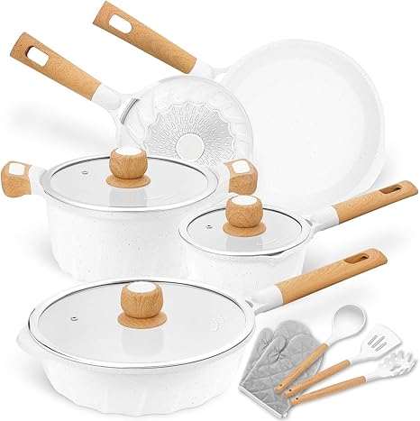 PFOA Free Induction Pots and Pans Set 