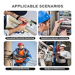 Digital Clamp Meter,True RMS 5999 Counts, 1000A AC