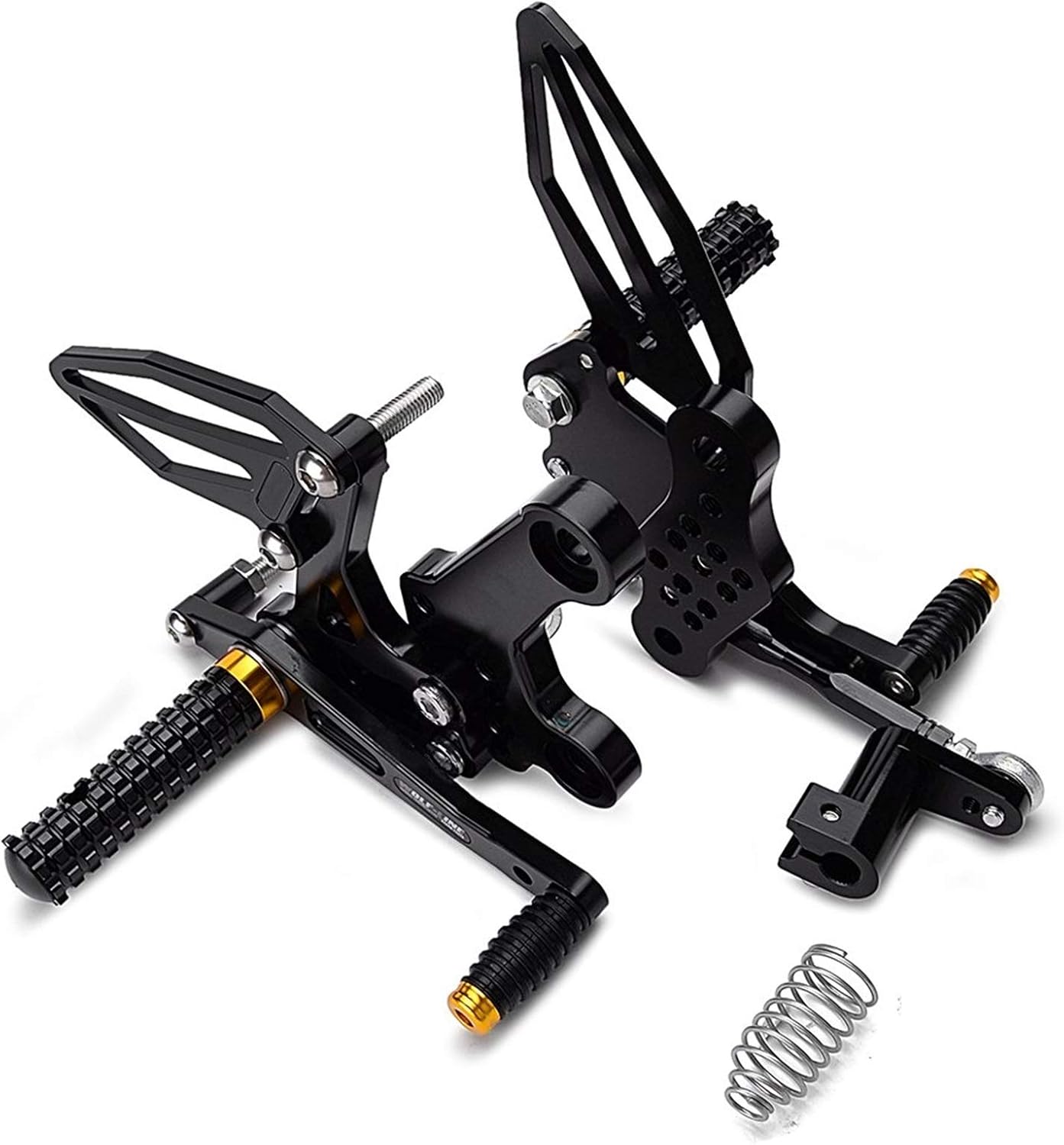 Foot Pegs Motorcycle CNC Adjustable Rear Set Rearsets Footrest For