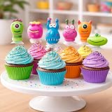 D.A.Y. Republic 6x Monster Jump Ups Toy Set Bright Pop-Up Party Favours view 4