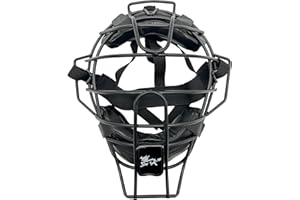 Jadekylin Baseball &t Softball Catcher's mask (Black & Black)