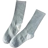 CENAST 2 Pairs Women's Novelty Glitter Ankle Socks Casual Ladies Bright Retro Sox Piles Sock