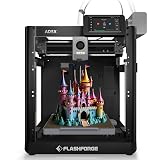 FLASHFORGE AD5X Multi-Color 3D Printer with IFS, 600mm/s High Speed, 300°C High Temp Direct Extruder, Fully Auto Leveling, All Metal CoreXY,4-Color Printing for PLA-CF,PETG-CF, 220x220x220mm